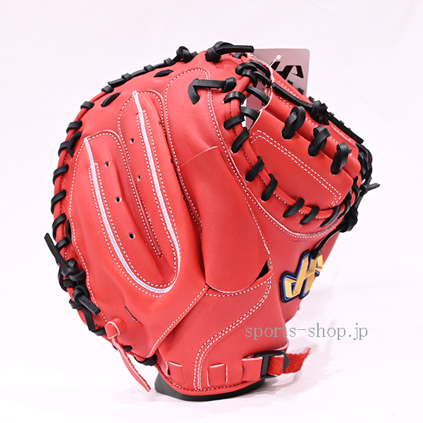 ハタケヤマ TH-JM8RU レッド 少年用 Uバック キャッチャーミット