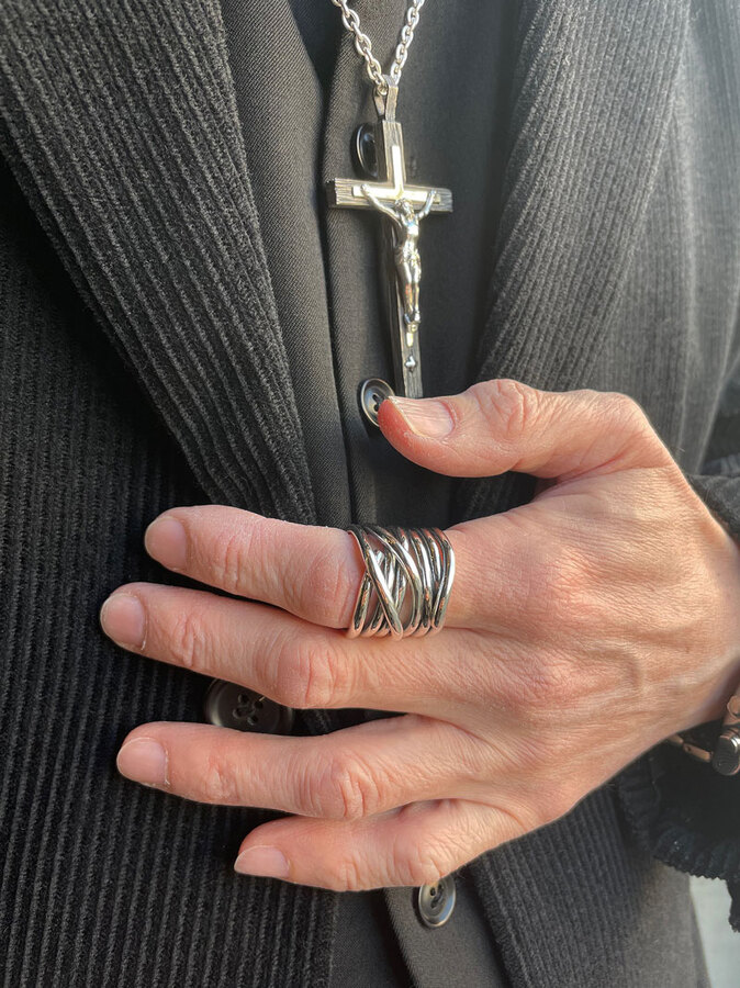 DIZZY/Justin Davis（ジャスティンデイビス） - DEFI - シルバー