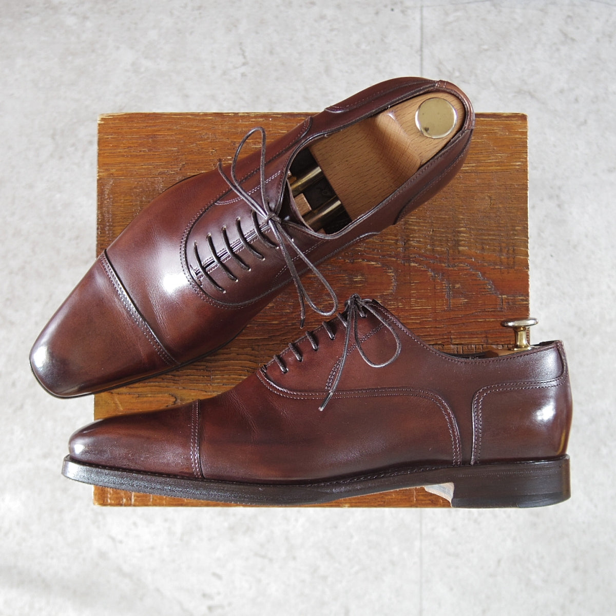 ジャランスリワヤ SIZE 7【コマンドソール仕様/ダブルモンク/濃茶