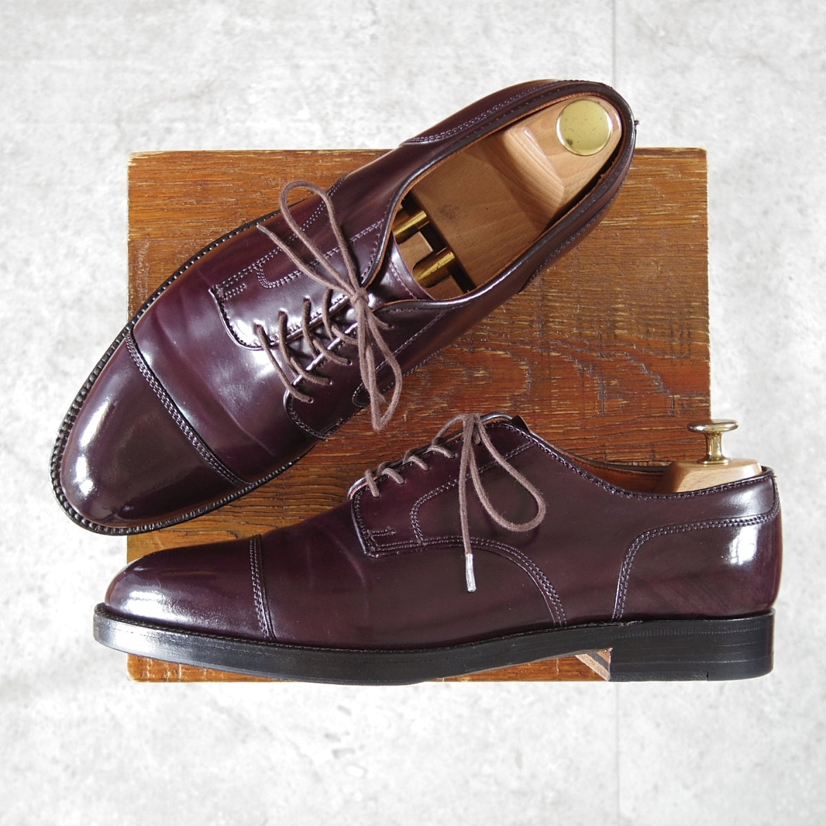 中古)オールデン 2160 コードバン ストレートチップ アバディーン