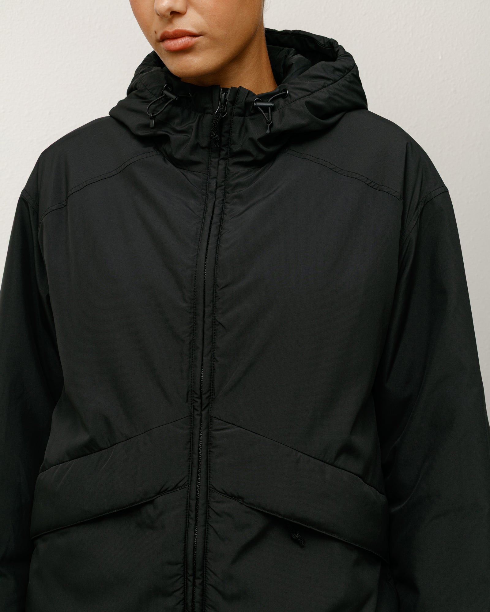 Insulated Hooded Jacket – Black | Outerwear | Stüssy
