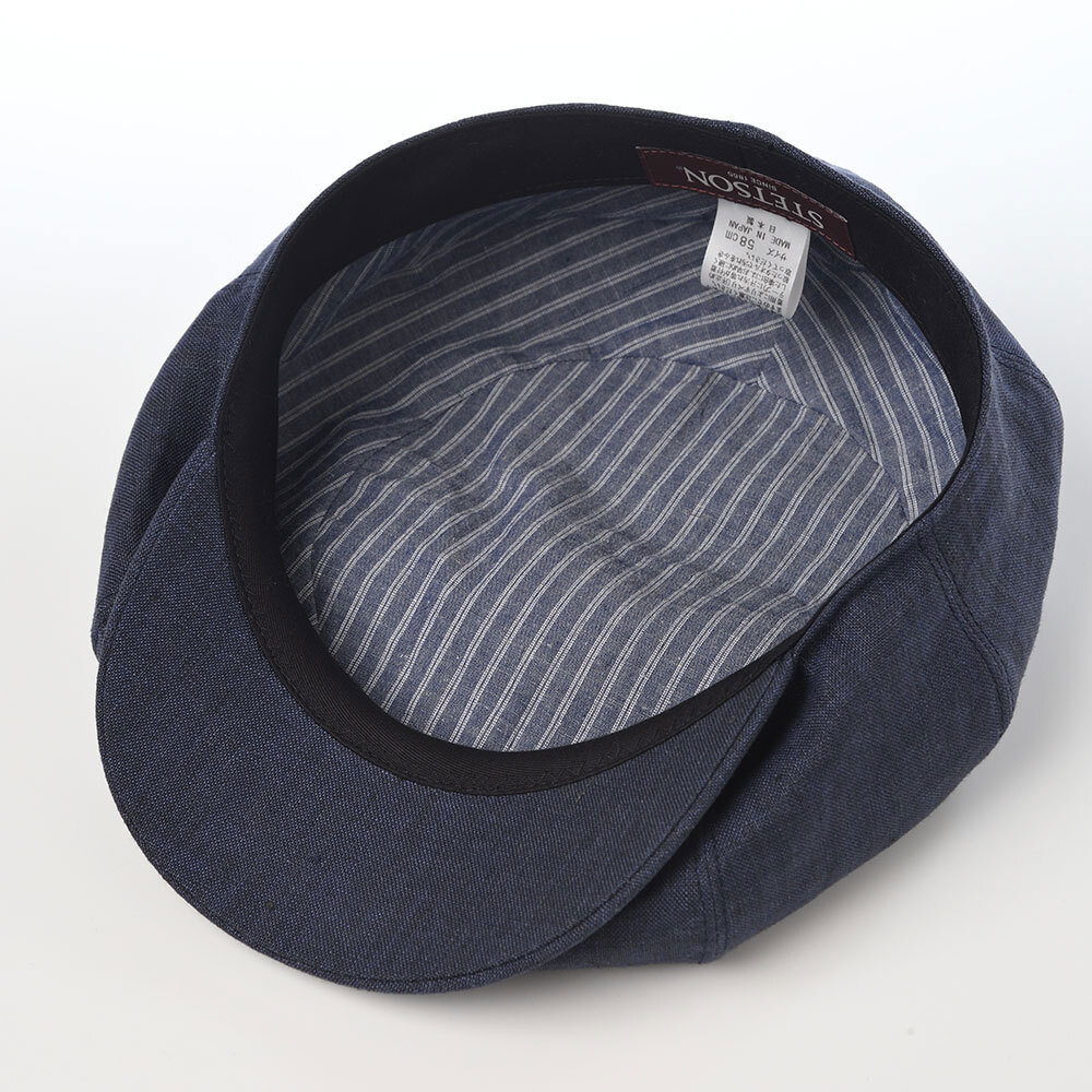 LINEN CHAMBRAY CASKET（リネンシャンブレー キャスケット） SE808