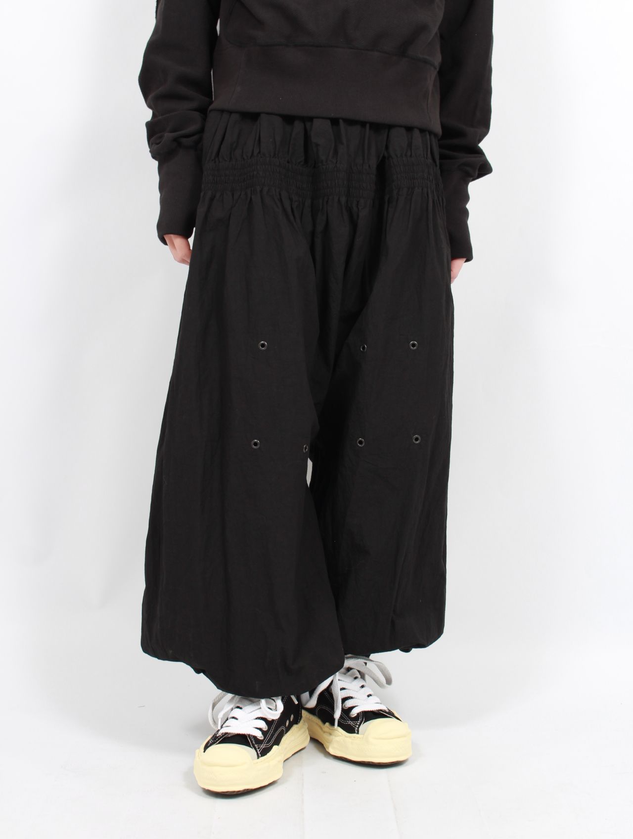 JIAN YE - 【25SS】カンフー パンツ / KUNGUF PANTS 弐 / ブラック | STORY