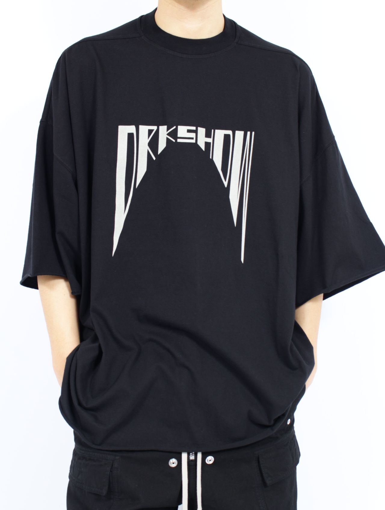 RICK OWENS DRKSHDW - 【25SS】DRKSHDW プリント 半袖 トミー Tシャツ