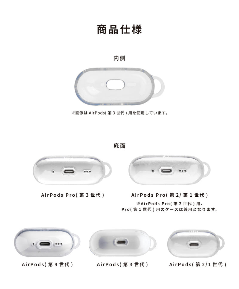 AirPods Pro(第3/第2/第1世代) / AirPods(第4/第3/第2/