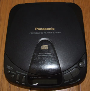 スタフ屋 ポータブルCDプレーヤー(松下SL-S150)