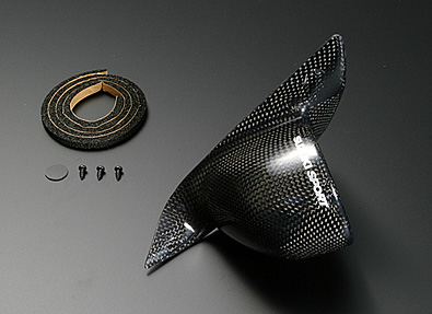 カプチーノ用カーボンメーターフード新発売 2004.10.14 - スズキ