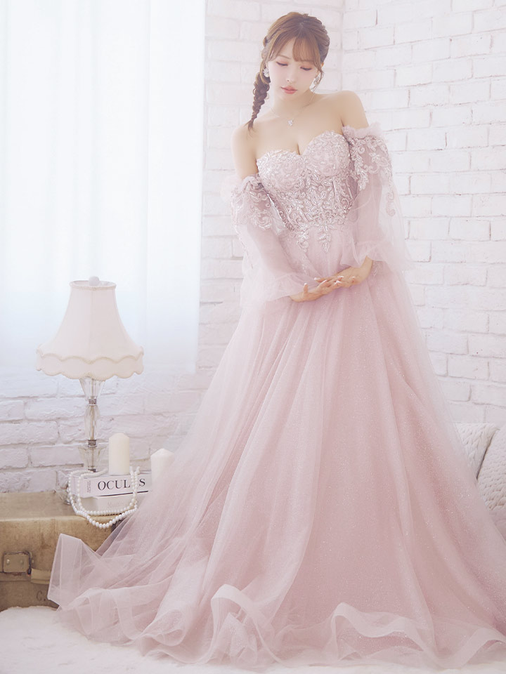 ANGEL R/エンジェルアール】ベア/袖あり/ オフショル/ フレアスリーブ