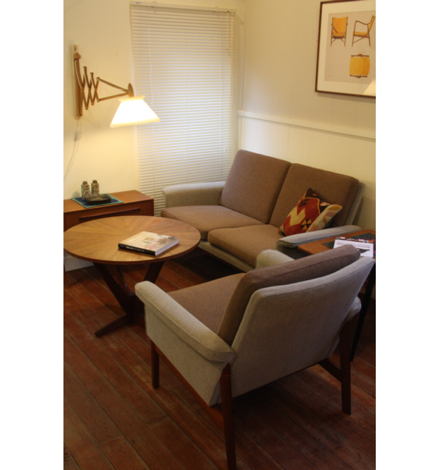 北欧ヴィンテージ家具/CADO社製 フィンユール ゆったり2人掛けソファー