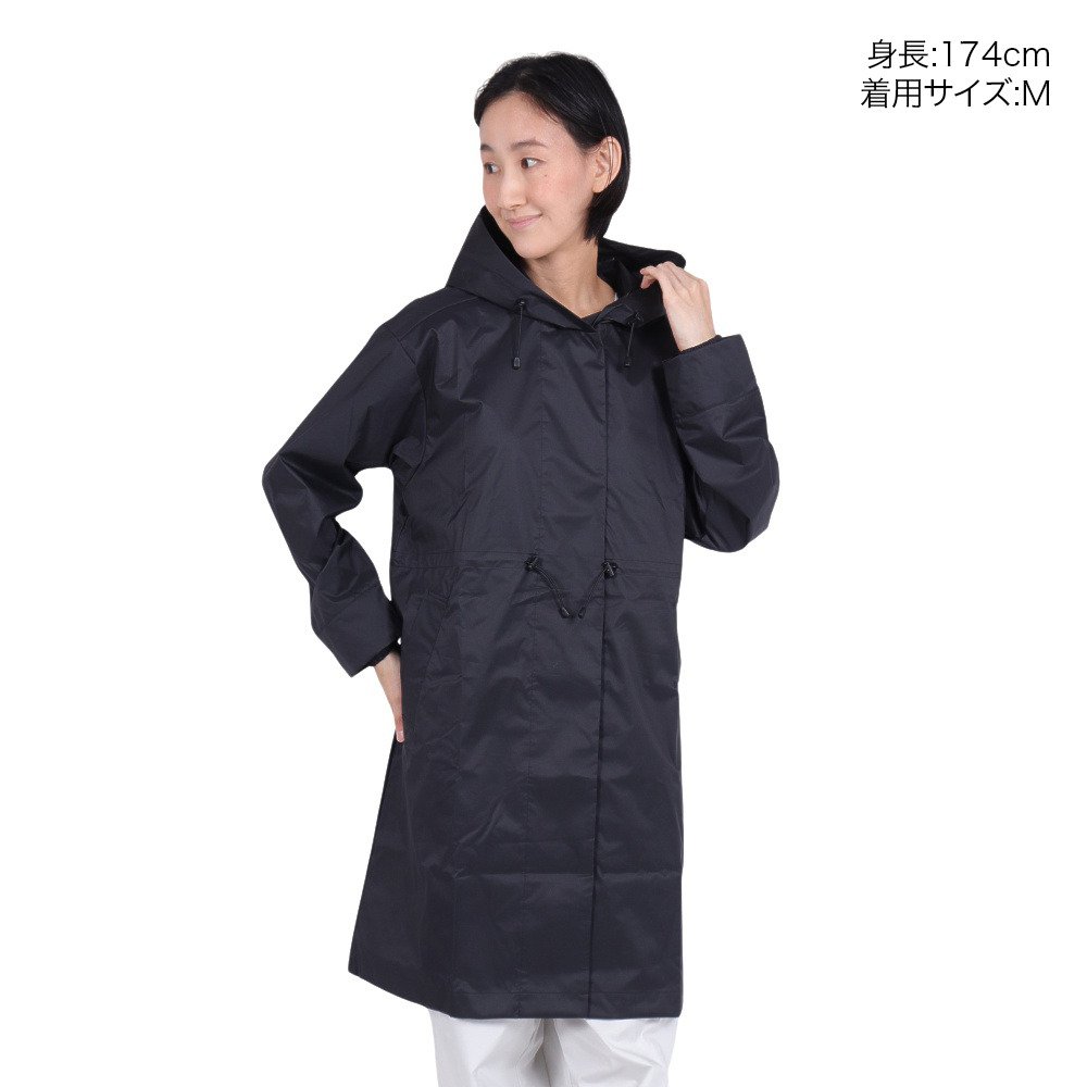 ミズノ（MIZUNO）（レディース）レインコート 雨具 はっ水 防水透湿