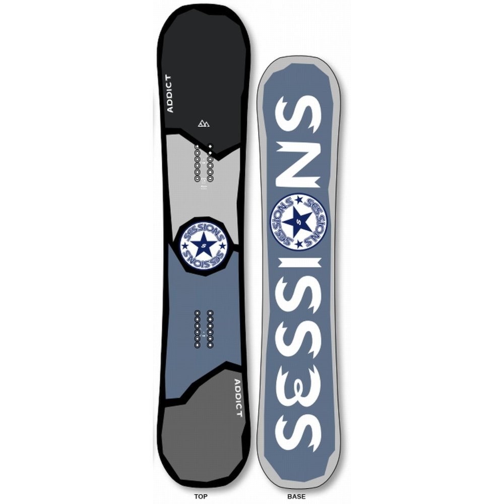 セッションズ（SESSIONS）（メンズ）スノーボード板 23 ADDICT