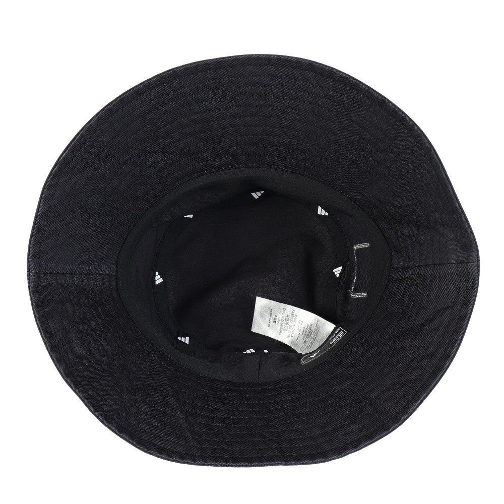 アディダス（adidas）（レディース）帽子 UV バケットハット 黒 M-L