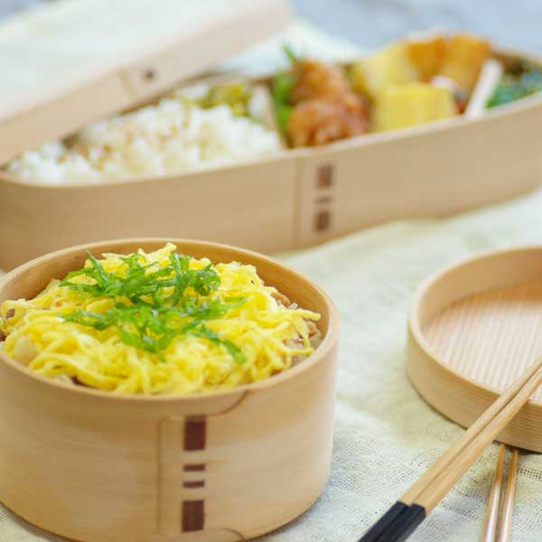 お弁当箱 ＞ 【柴田慶信商店】 曲げわっぱ 丸弁当箱