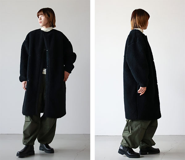 2025年最新版】身長別にサイズ比較！HYKE(ハイク)の名品ボアコート