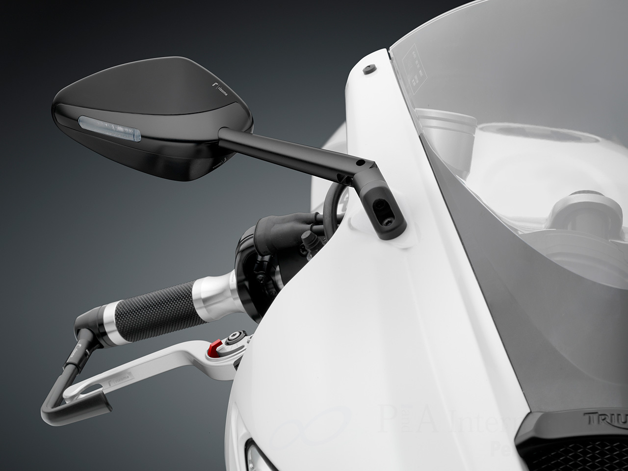 rizoma リゾマ ミラー 「Veloce L SPORT」with integrated indicator