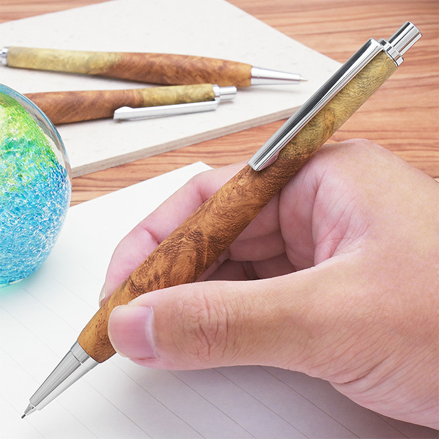 即日出荷OK】Pent〈ペント〉 by 竹内靖貴 ペンシル 花梨紅白 0.5mm