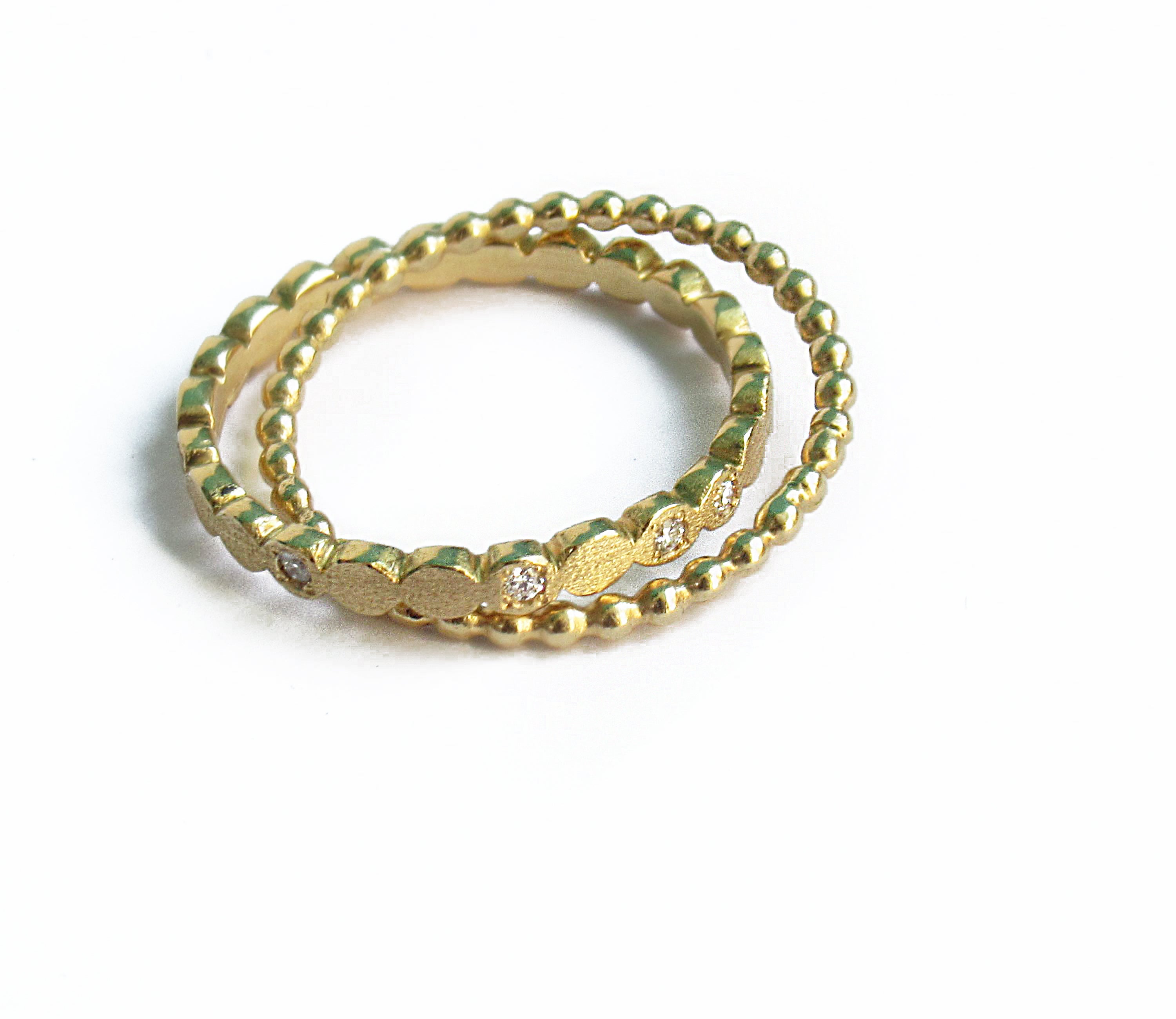 crossing dia10P ring / K18 – Perché?