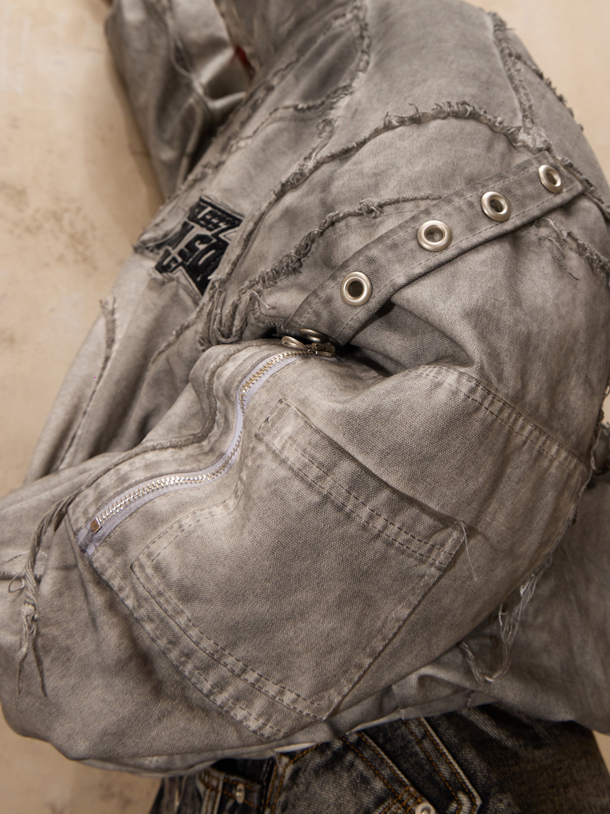 パーソンソウル ハンドブラッシュダーティーコットンコート - personsoul