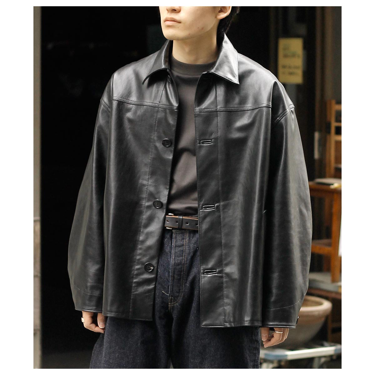 インテリム INTERIM フルベジタブルタンニン ゴートレザー ハイパー