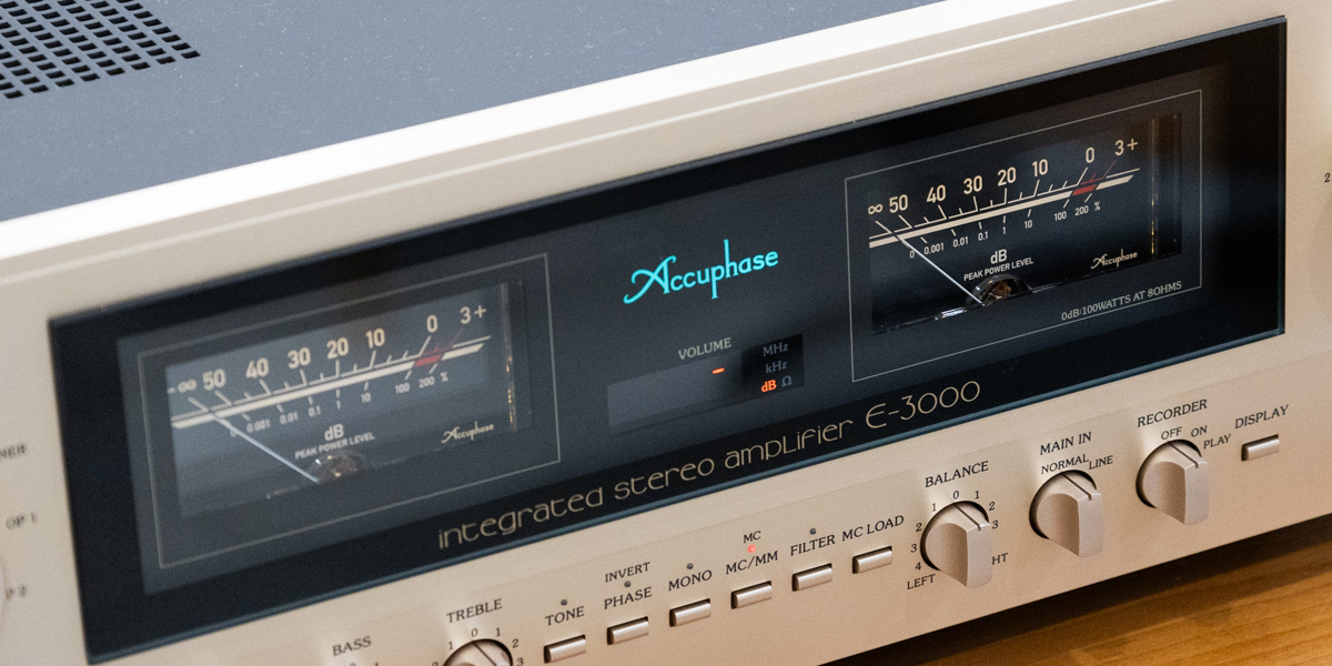 アキュフェーズのプリメインアンプ「E-3000」でQobuzを聴こう