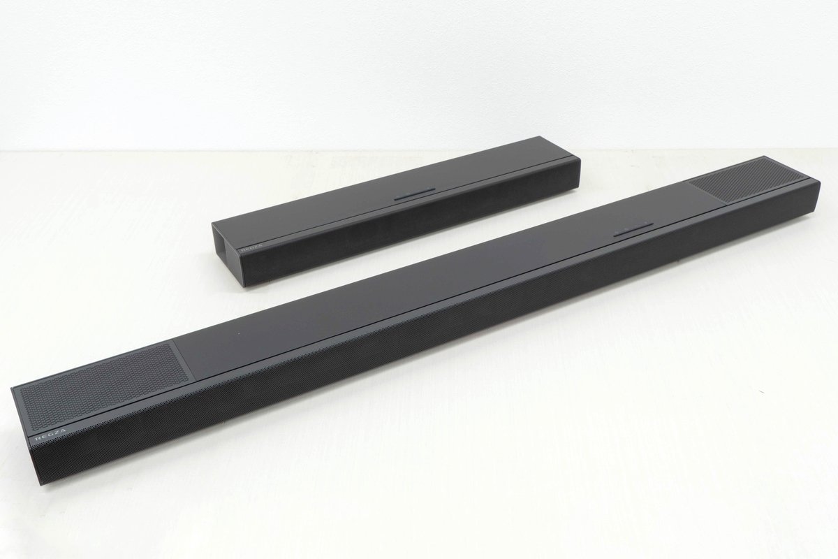 手軽に臨場感が手に入る！レグザのワンボディサウンドバー「RA-B500