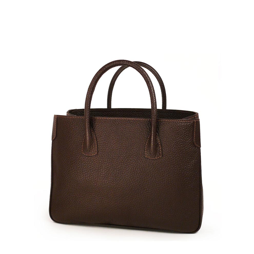 トートバッグ ダークブラウン