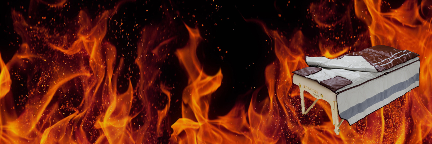 滝汗ヒートマット ゲルマ&遠赤外線ヒートマット4(三つ折り) | ヒート