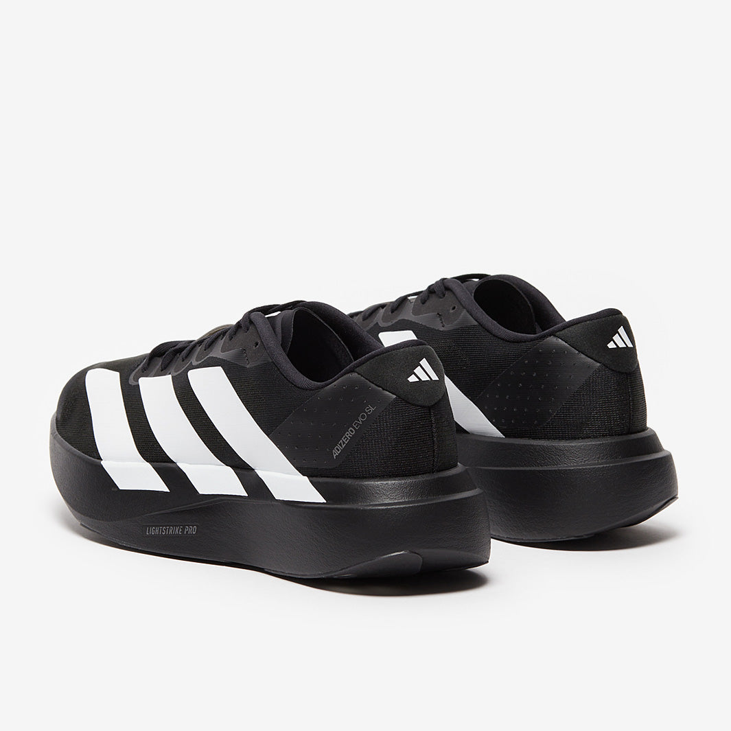 adidas adizero Evo SL - Core Black/Ftwr White/Core Black - Mens Shoes