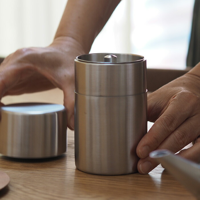 ブランシェ・アソシエ オリエンタルモダン 茶筒 スリム 350cc H12cm