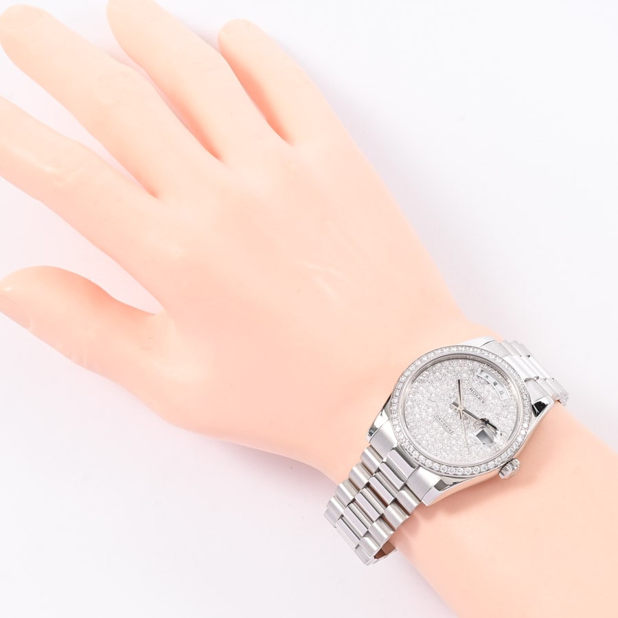 デイデイト | 118346 | プラチナ | 中古A品| メンズ│ロレックス