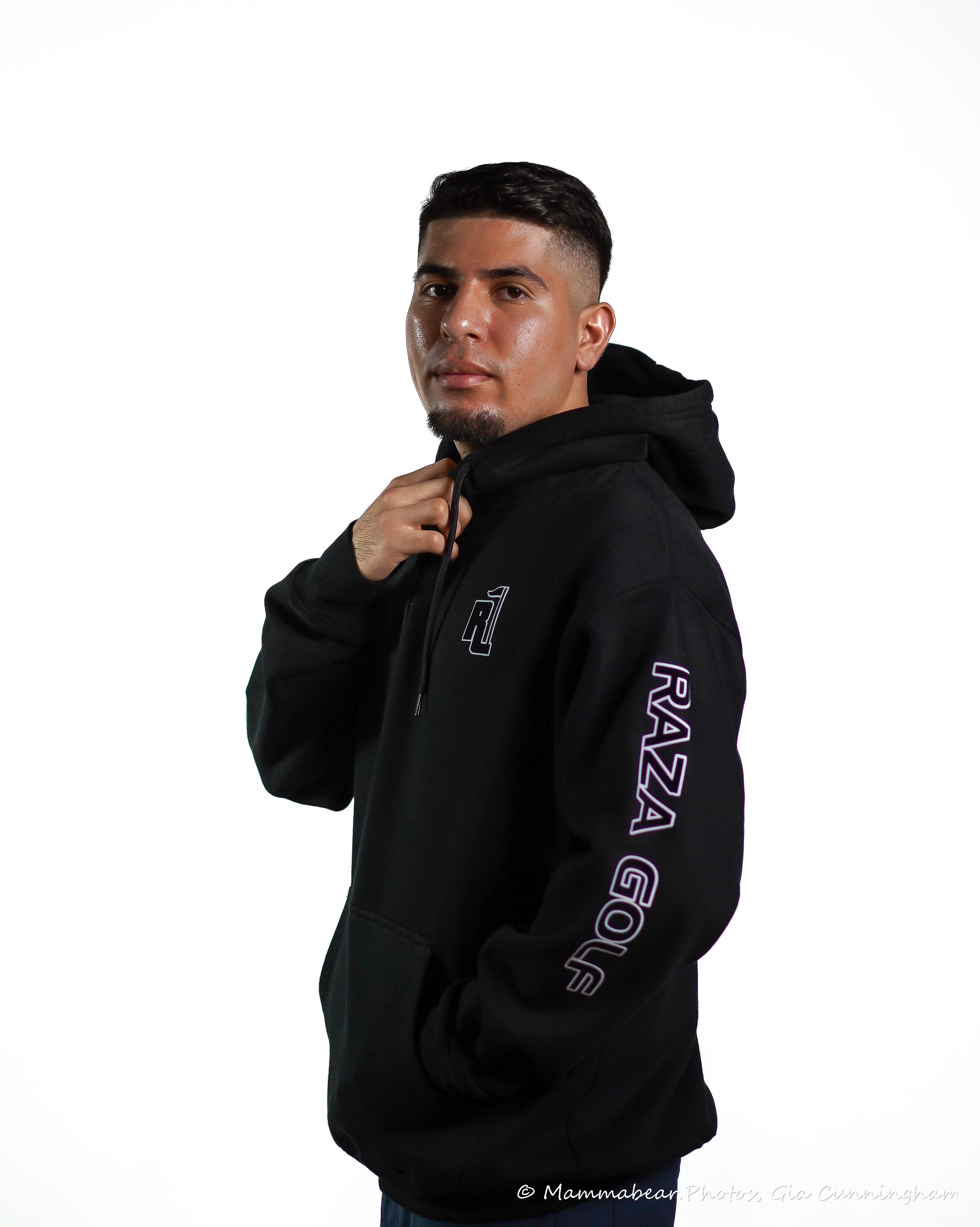 Raza Golf Unisex Black Hoodie – Raza Golf Co.