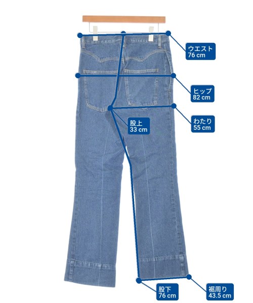 TOGA（トーガ）デニムパンツ 青 サイズ:36(S位) レディース