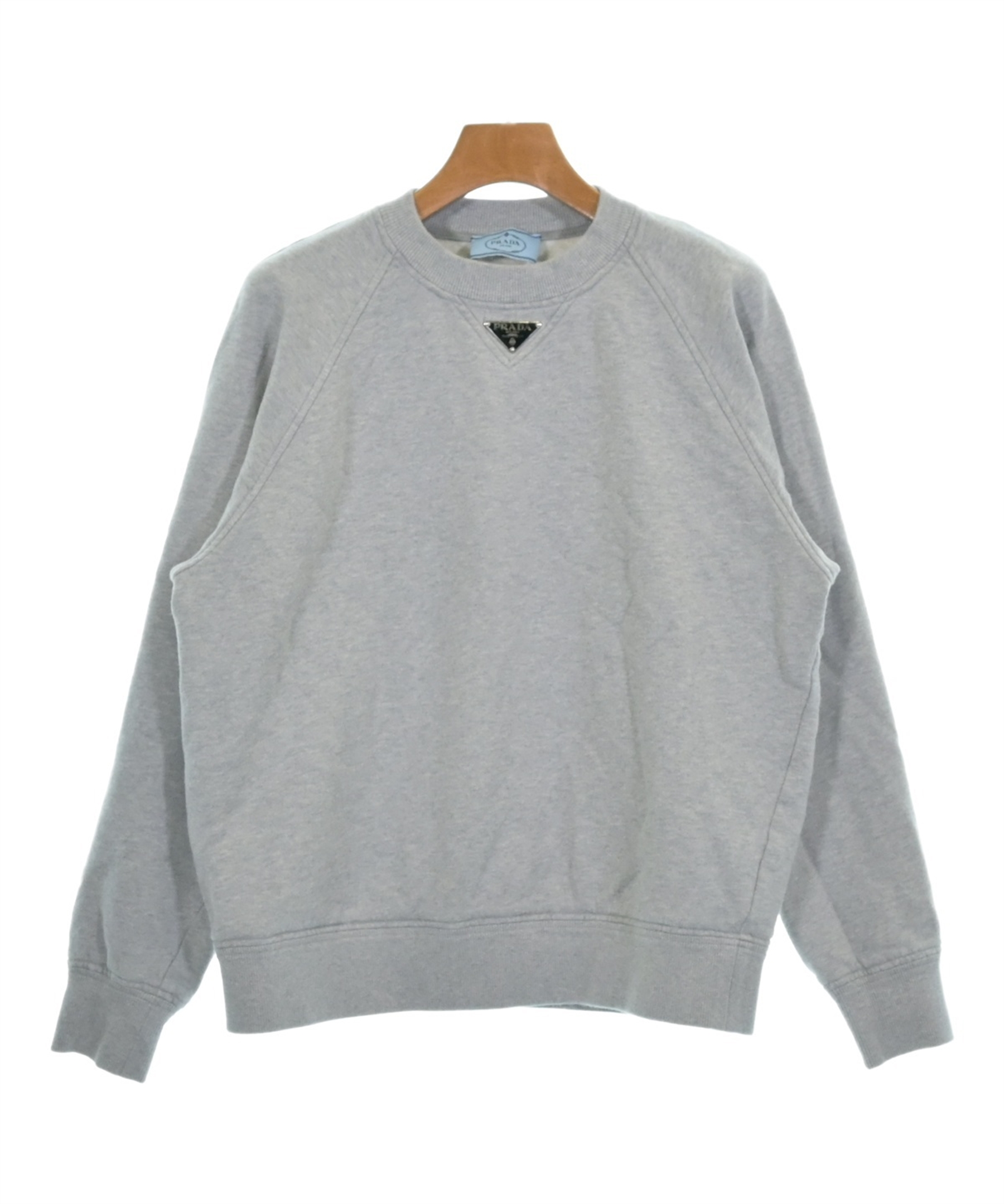 PRADA（プラダ）スウェット グレー サイズ:XS レディース