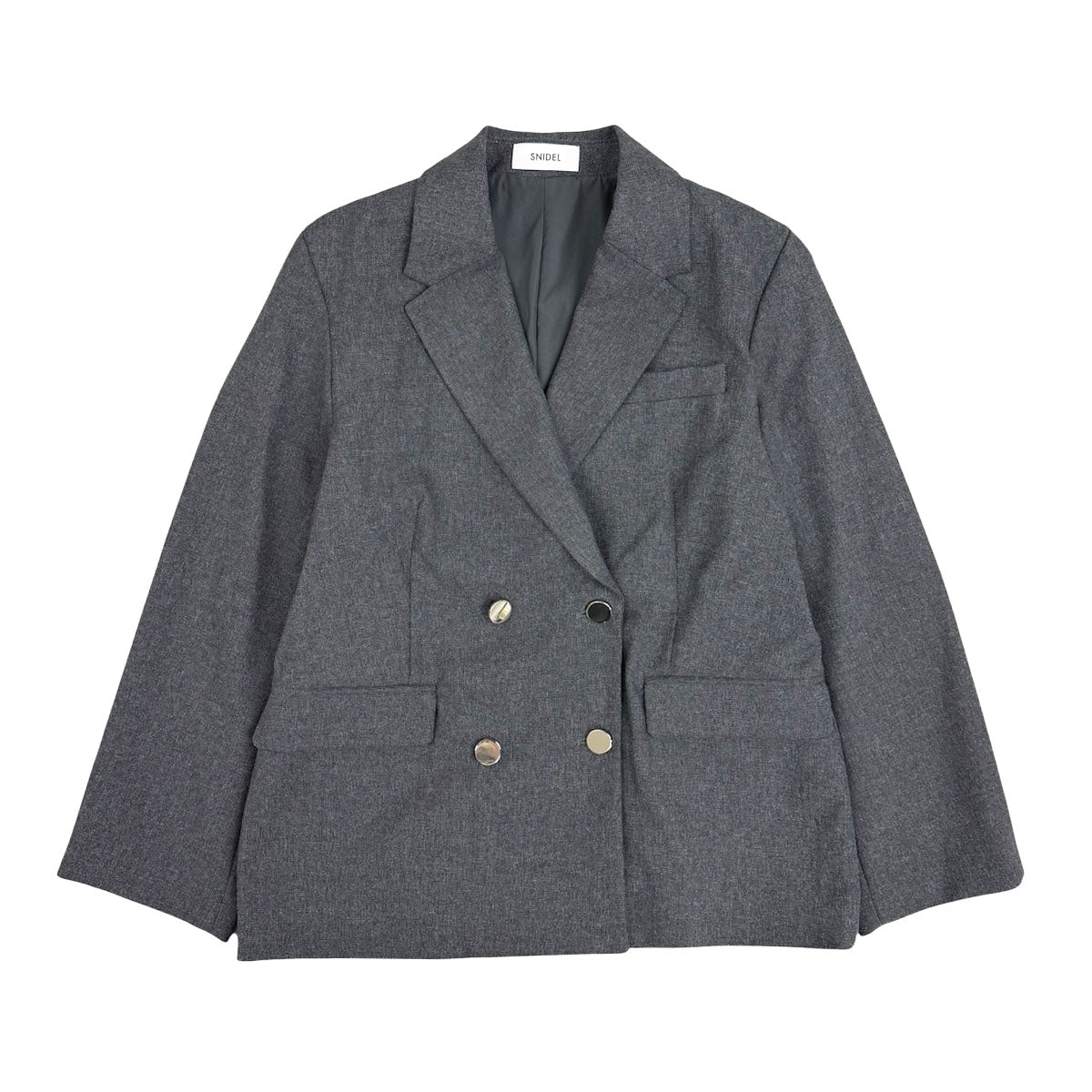 SNIDEL]SusメタルボタンテーラードJK/GRAY(SWFJ254152) – R&Co.