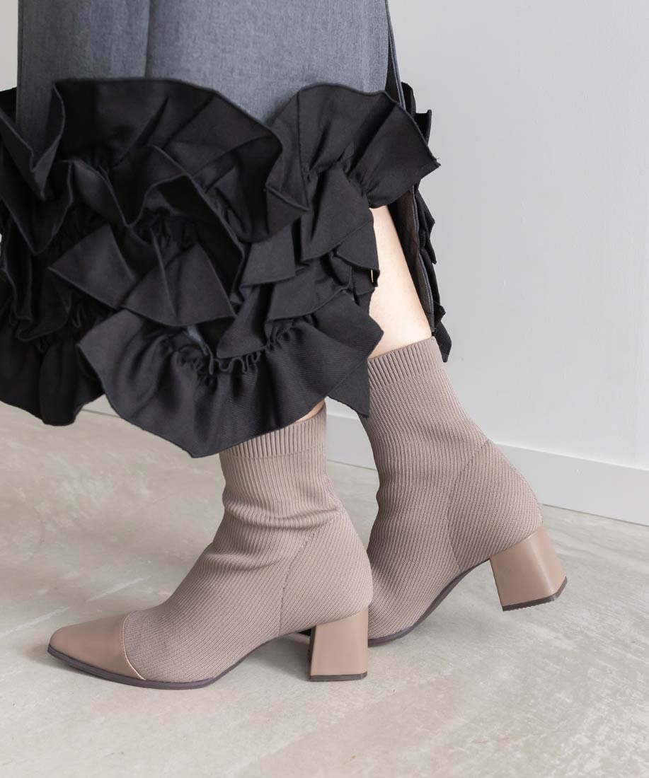 SALE】【SUSTAINABLE】ベーシックニットブーツRANDA公式サイト