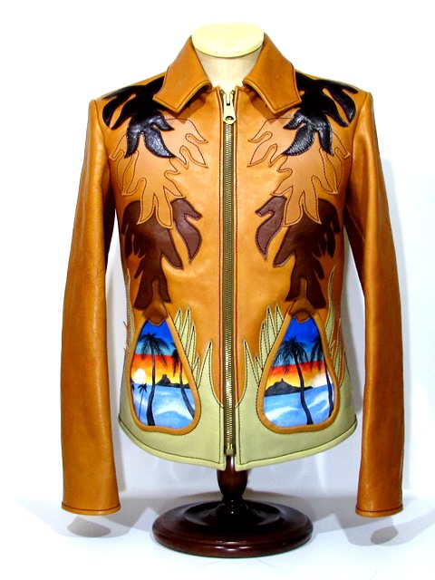 5MB1210 JELADO LEATHER JACKET EASTWEST 