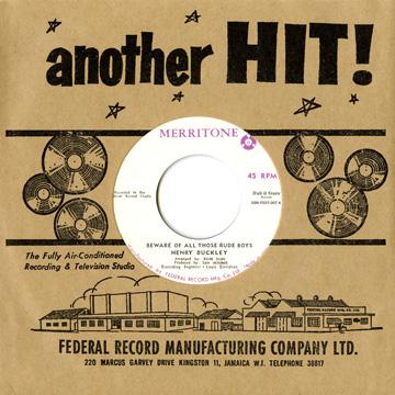 Henry Buckley - Beware Of All Those Rude Boys(7