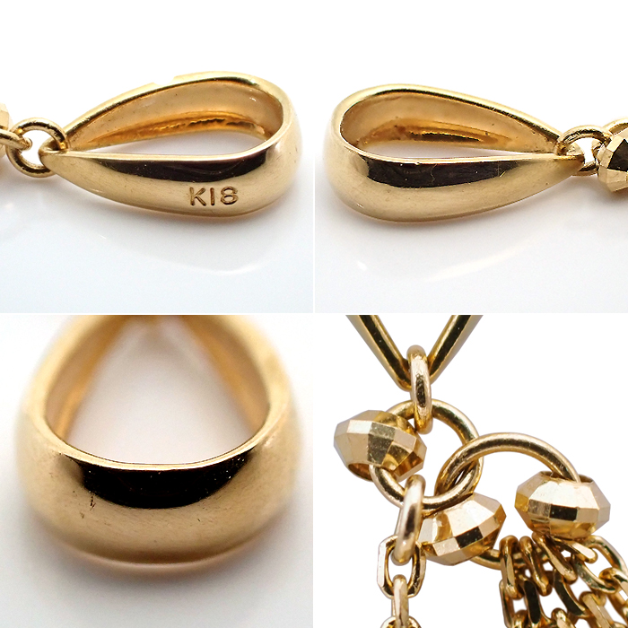 K18 トルコ石 ターコイズ ペンダントトップ ゴールドカラー｜Reizm(リズム)