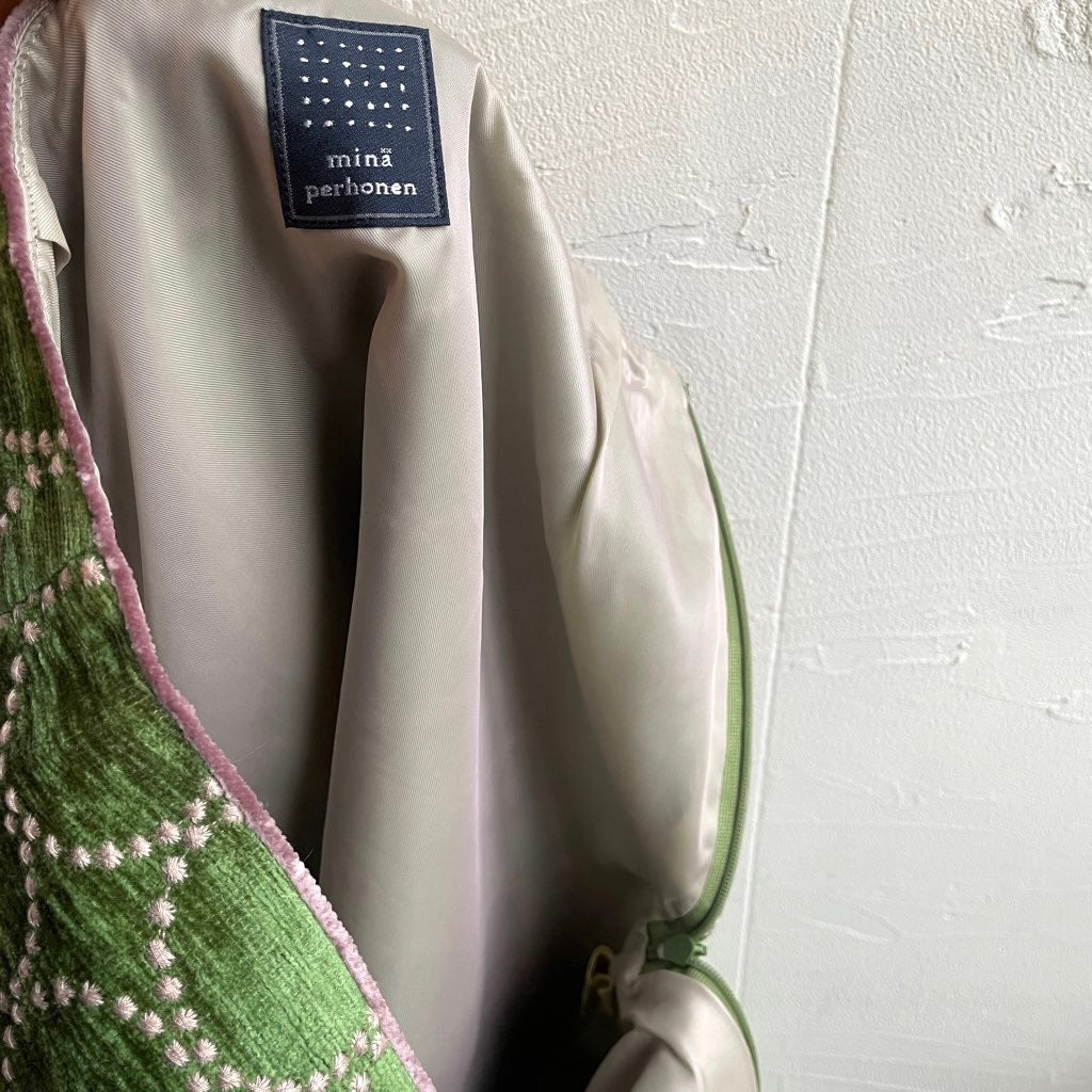 古着】ミナペルホネン / mina perhonen タンバリン/tambourine GR 膝丈