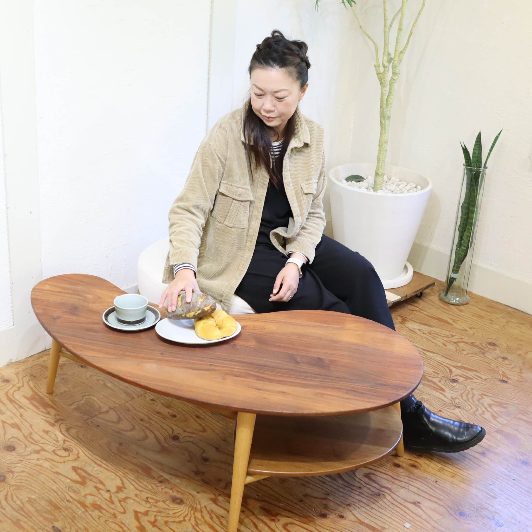 KASHIWA 柏木工 シビル CIVIL リビングテーブル ウォールナット