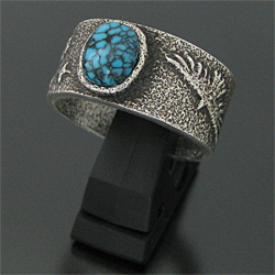 ナバホ族 Darryl Begay アパッチブルー モーニングスター ナバホの男性