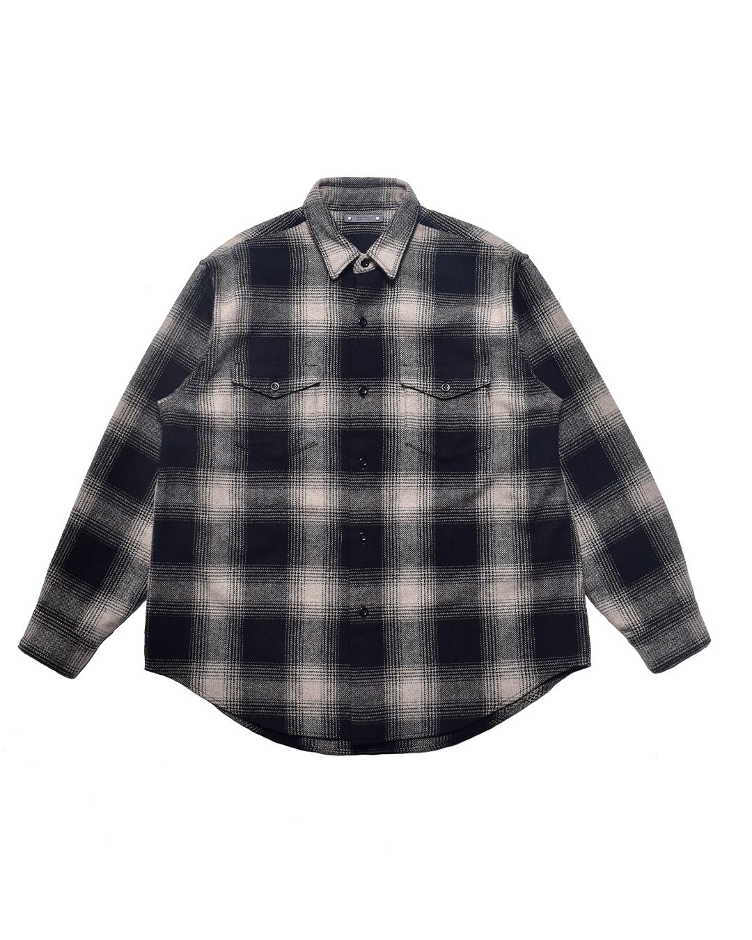 MINEDENIM - Wool Flannel Ombre Work SH | River