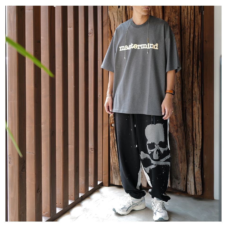 mastermind JAPAN - 【mastermindJAPAN】 HAND DRAWN SS TEE TOP GRAY