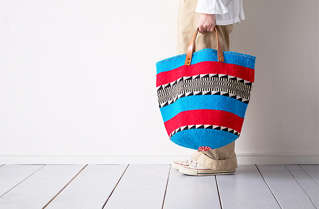アフリカとつくるハンドメイドなケニアバック｜RuiseB「ルイズビィ」