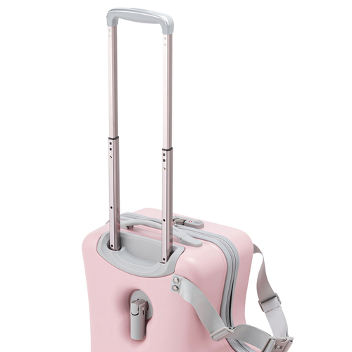 3-5泊] キッズトラベルキャリー 65L くすみピンク 4輪 kidstravel