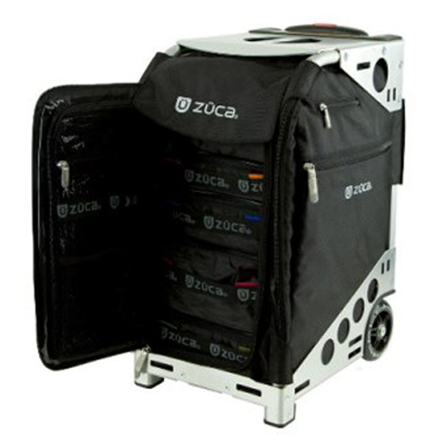 1-3泊] ZUCA PRO Travel 32L Silver / Black 2輪 「スタンダード