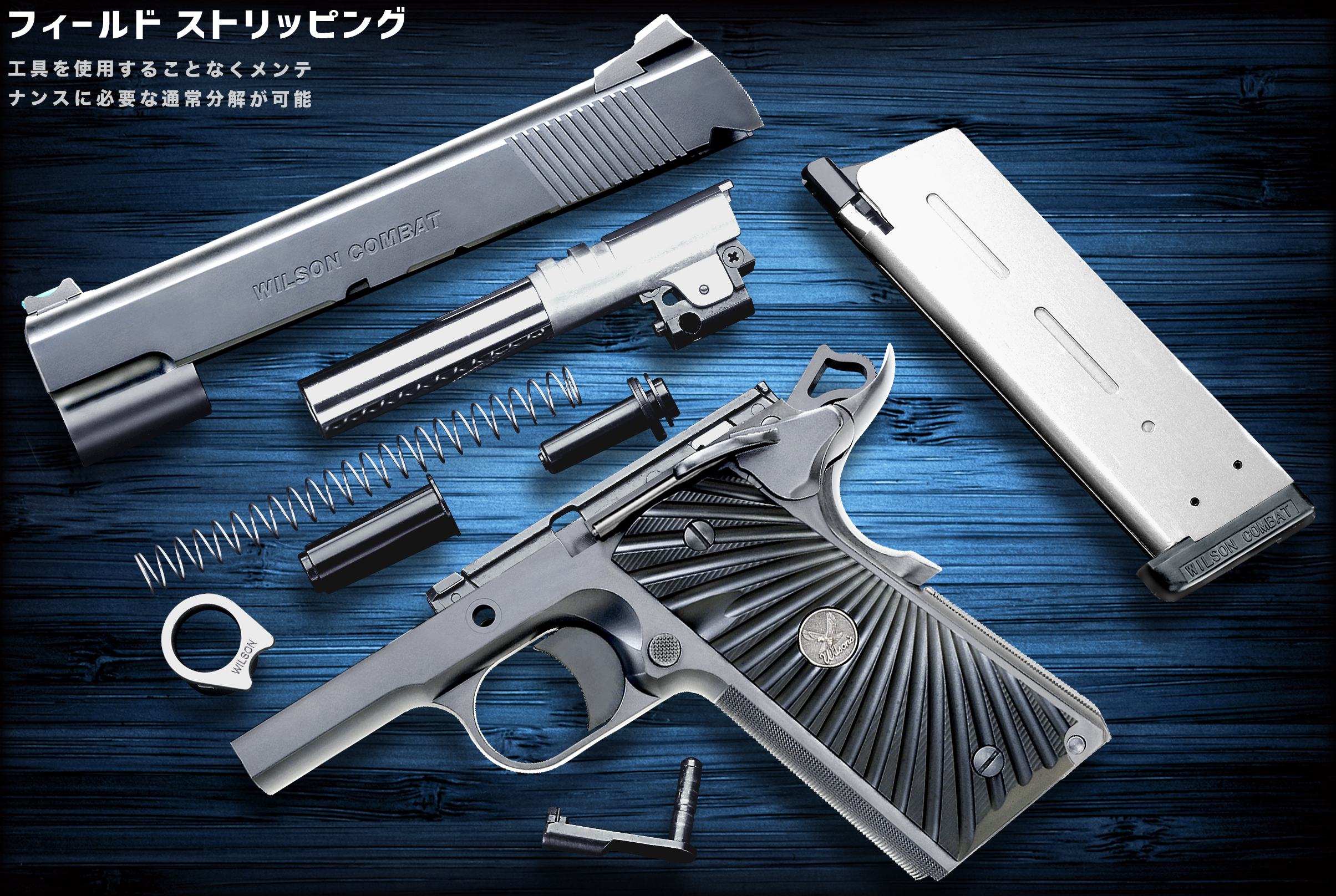 完売】WA【ウィルソン】CQB コマンダー タクティカル2トーン 【WESTERN