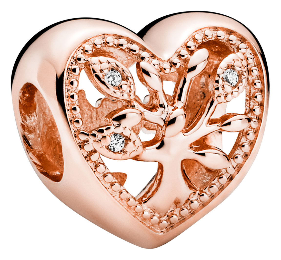 Pandora Openwork Family Tree Heart Charm 788826C01 - watchesonline.com