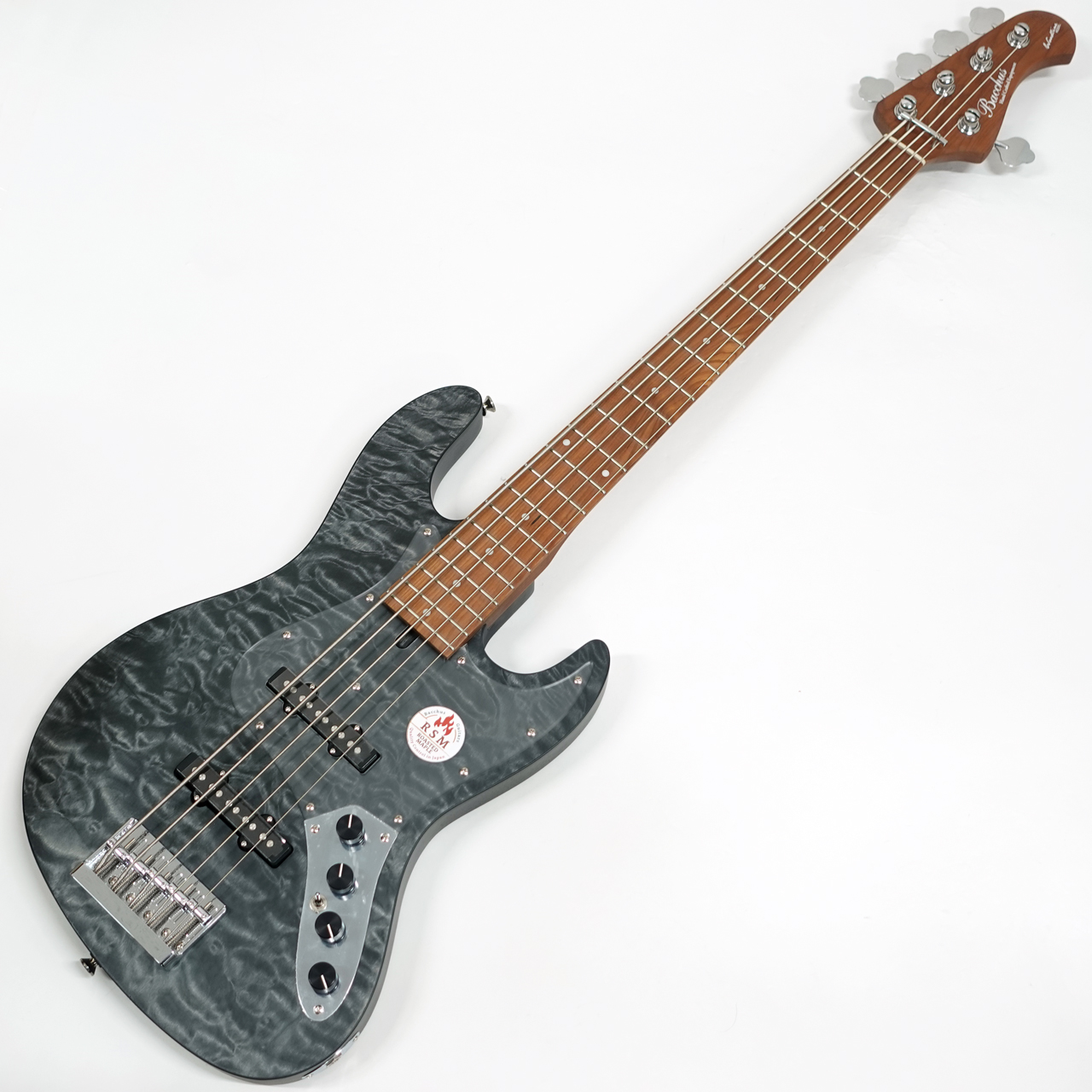 Bacchus バッカス WL5-QM-AC RSM/M BLKS ジャパンチューンアップ 5弦