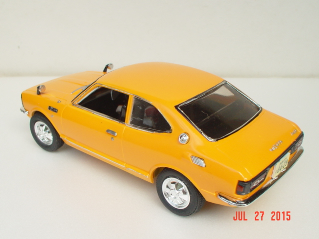 2代目 カローラクーペ (童友社 1/24) プラモデル製作特集2